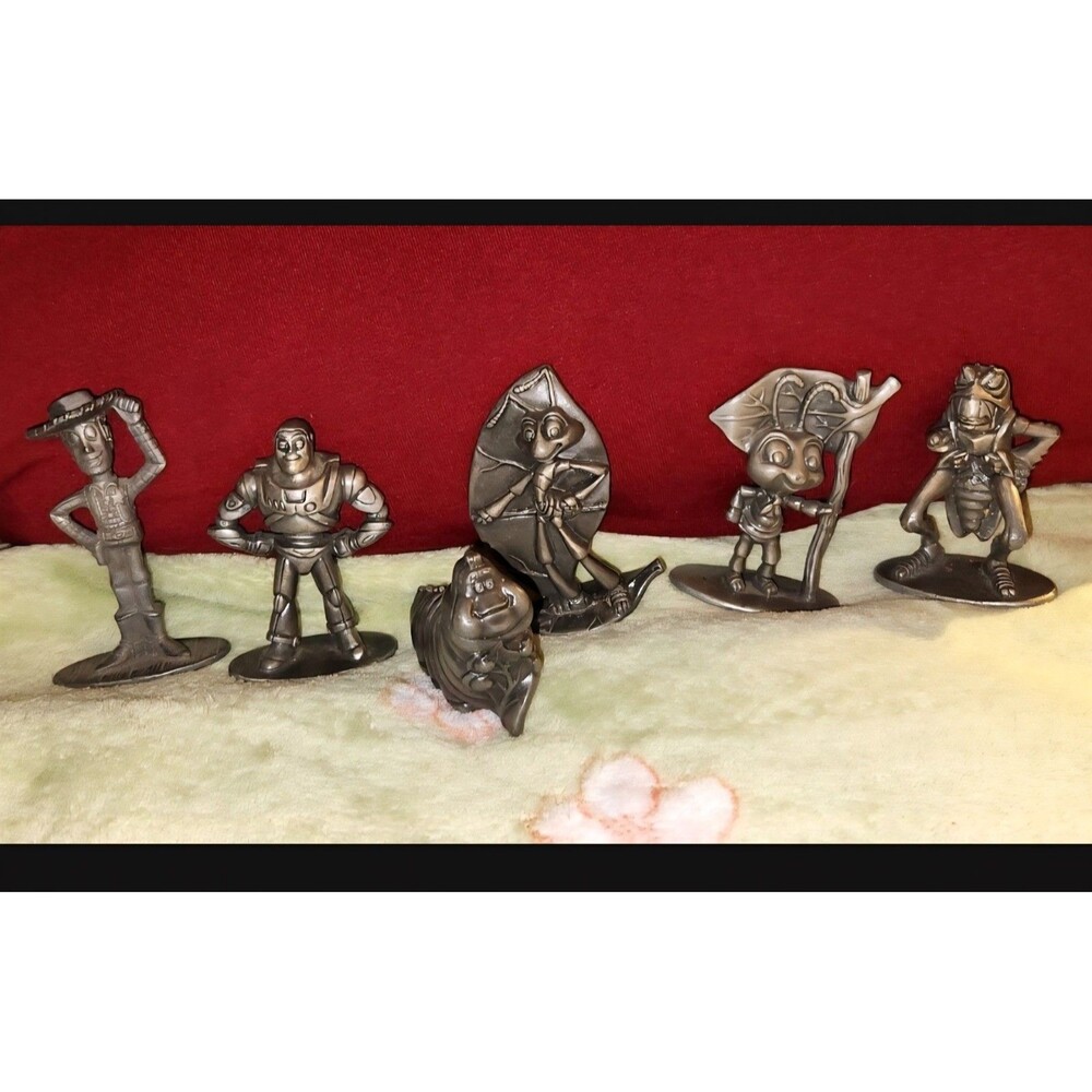 Complete Set of 6 Disney/Pixar's Toy Story & Bug's Life Movie Gen. Mills...